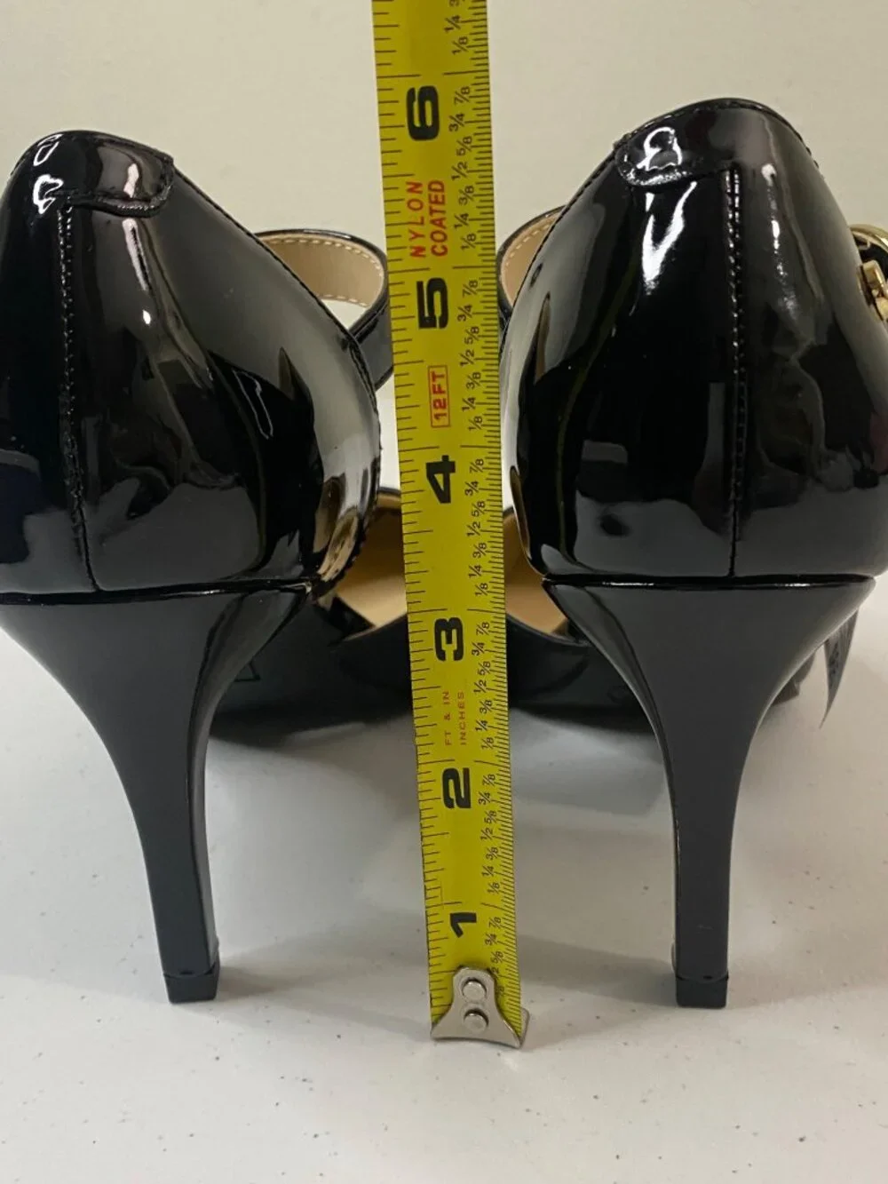 Liz Claiborne Womens Kiara Stiletto Heel Pumps, 7 Medium, Black - Picture 12 of 16